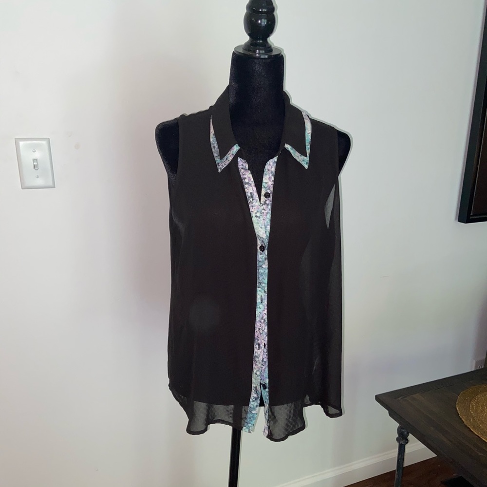 Maurices sheer blouse